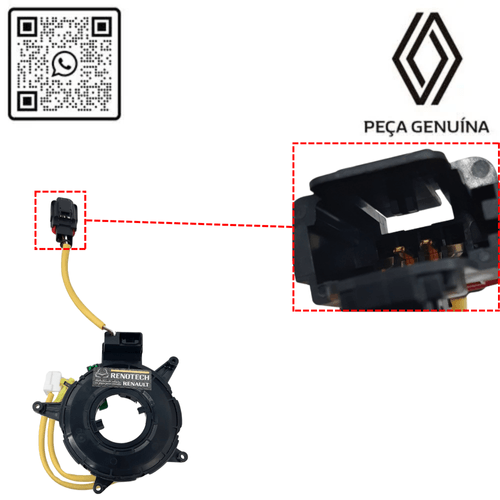 RN 41250R 255541250R CINTA CONTATOR ROTATIVO AIR BAG KWID 4